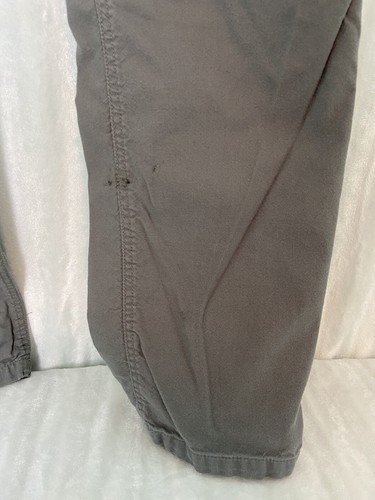 The North Face Pants Climbing Hiking 34 Gray Broken Side Pocket Zipper - Picture 3 of 11