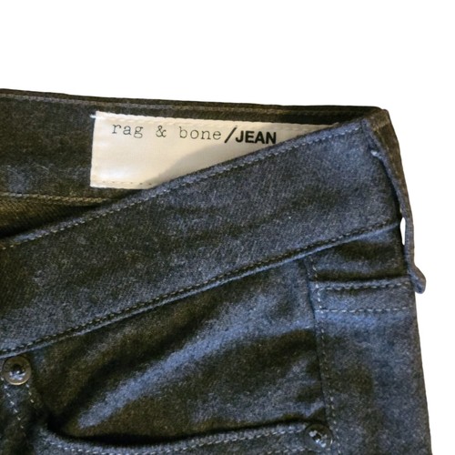 Rag & Bone Wool Jeans Womens 26 Gray Mid Rise Skinny Ankle Pant Lightweight Warm - Bild 3 von 8