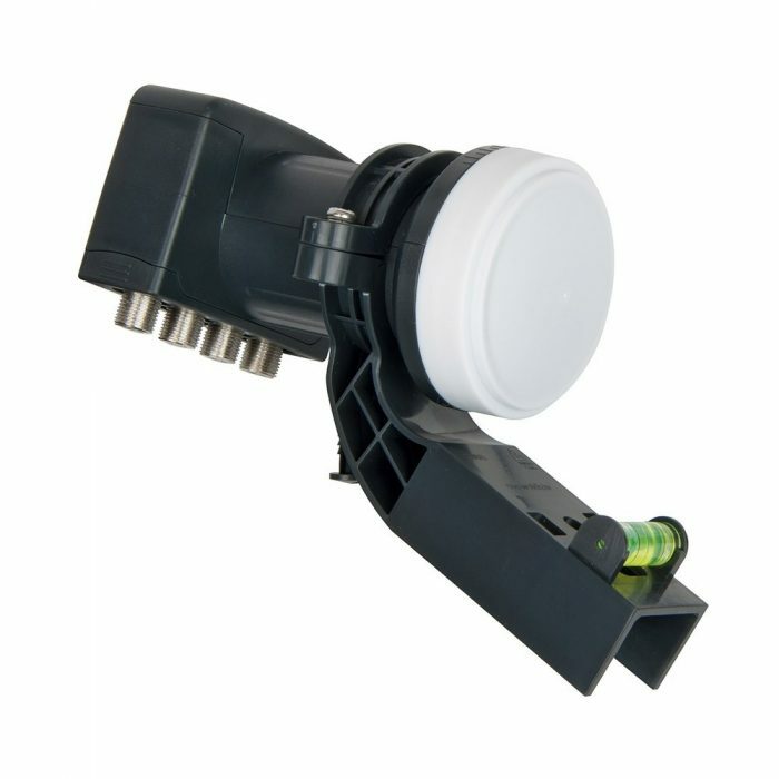 GENUINE MK4 QUAD LNB 4 WAY DIGITAL UNIVERSAL SATELLITE LMB FOR SKY+ HD FREESAT