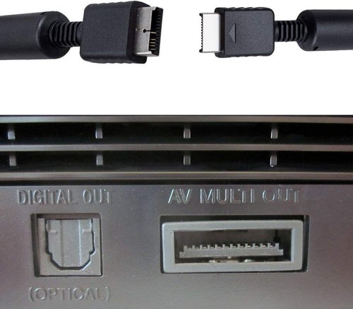 6 Feet AV to RCA Audio Video Composite Cable Cord For Sony PS1 PS2 PS3 PS3 Slim - Picture 8 of 14