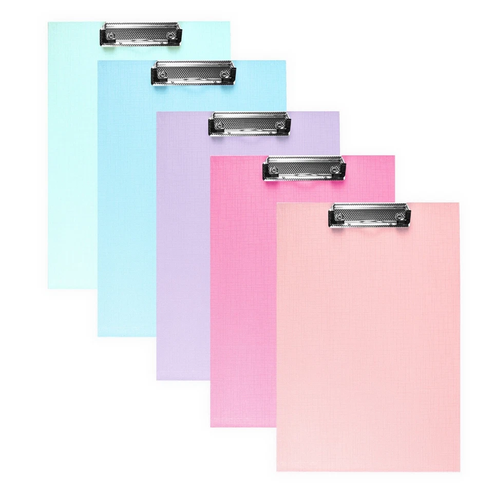 5-40x DIN A4 Klemmbrett Schreibbrett Schreibunterlage Klemmmappe Schreibplatte  - Bild 3 von 3