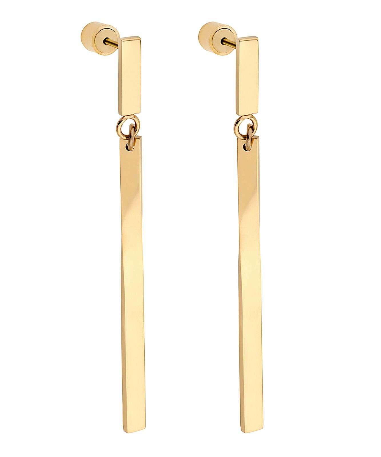 Liebeskind Berlin LJ-0365-E-55 Женские парные серьги-подвески IP Gold New