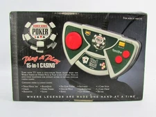 WSOP TV Plug & Play 15-in-1 Casino World Series of Poker Excalibur VR15