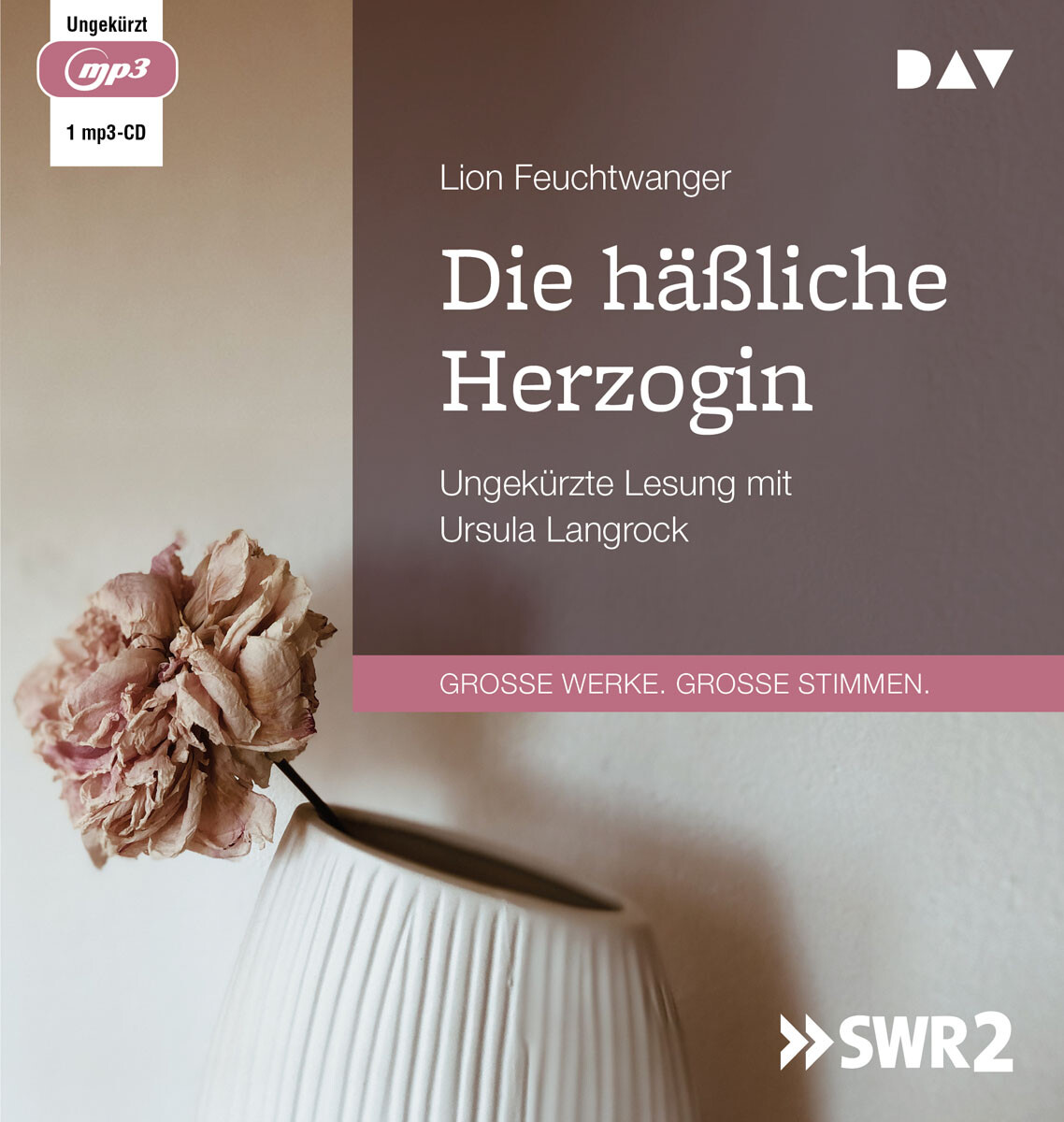 Thumbnail - Lion Feuchtwanger. Die Hässliche Herzogin. 1 Mp3-cd. Lion Feuchtwanger