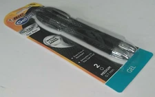 Bic Gelocity Ultra Gel Pens  Medium 0.7mm  2 Pack 36190  Brand New Sealed