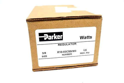 NEW PARKER R10-03CSS / M3 REGULATOR 3/8" R1003CSSM3 - Picture 4 of 5