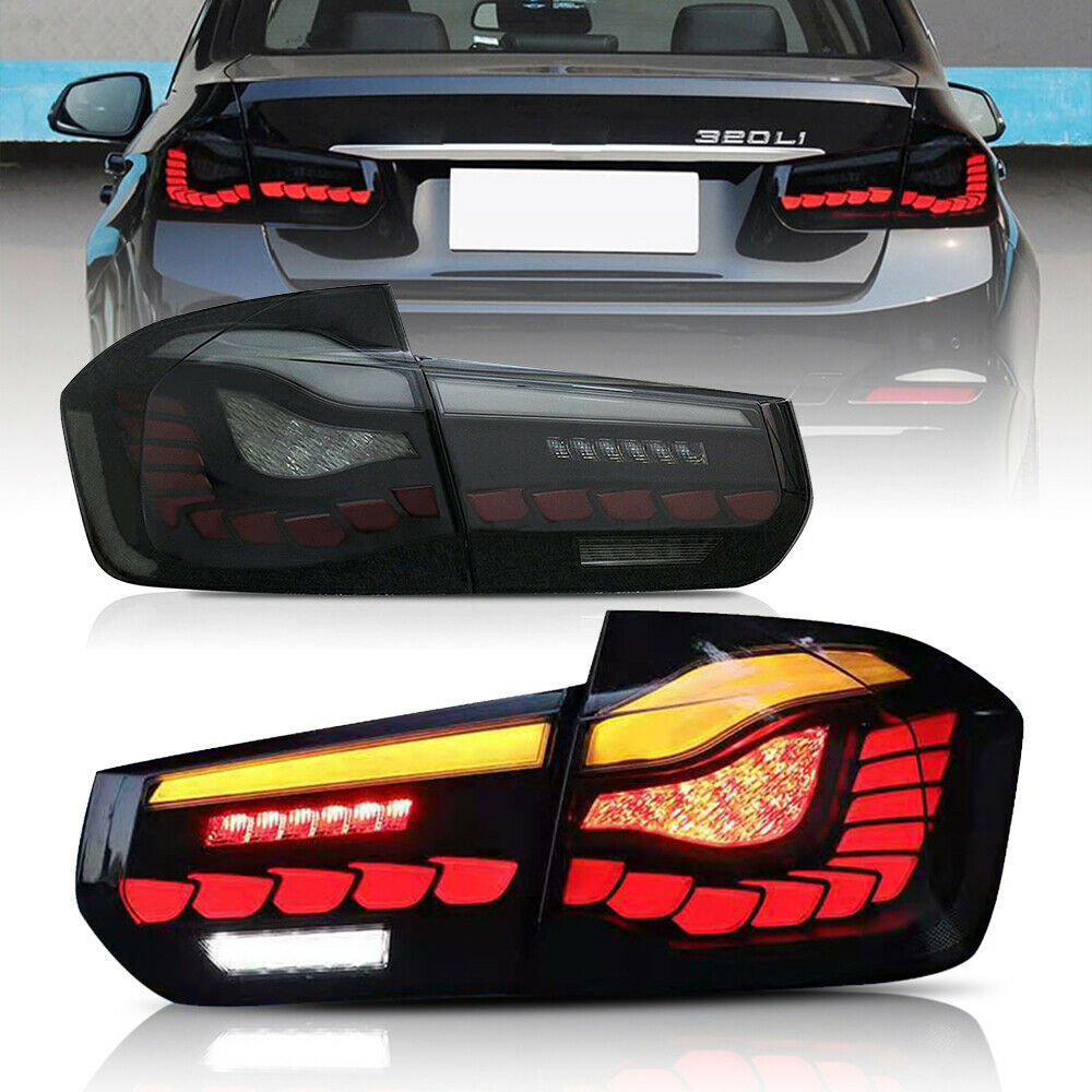 LED GTS Tail Lights For BMW F30 F35 F80 M3 2013-2018 3-Series