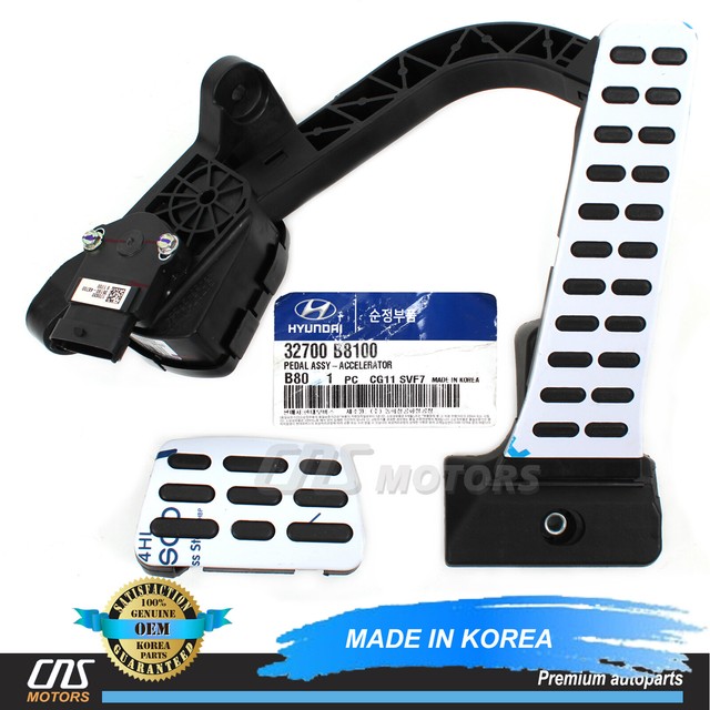 GENUINE ALUMINIUM ACCELERATOR BREAK PEDAL for 1316 HYUNDAI SANTA FE