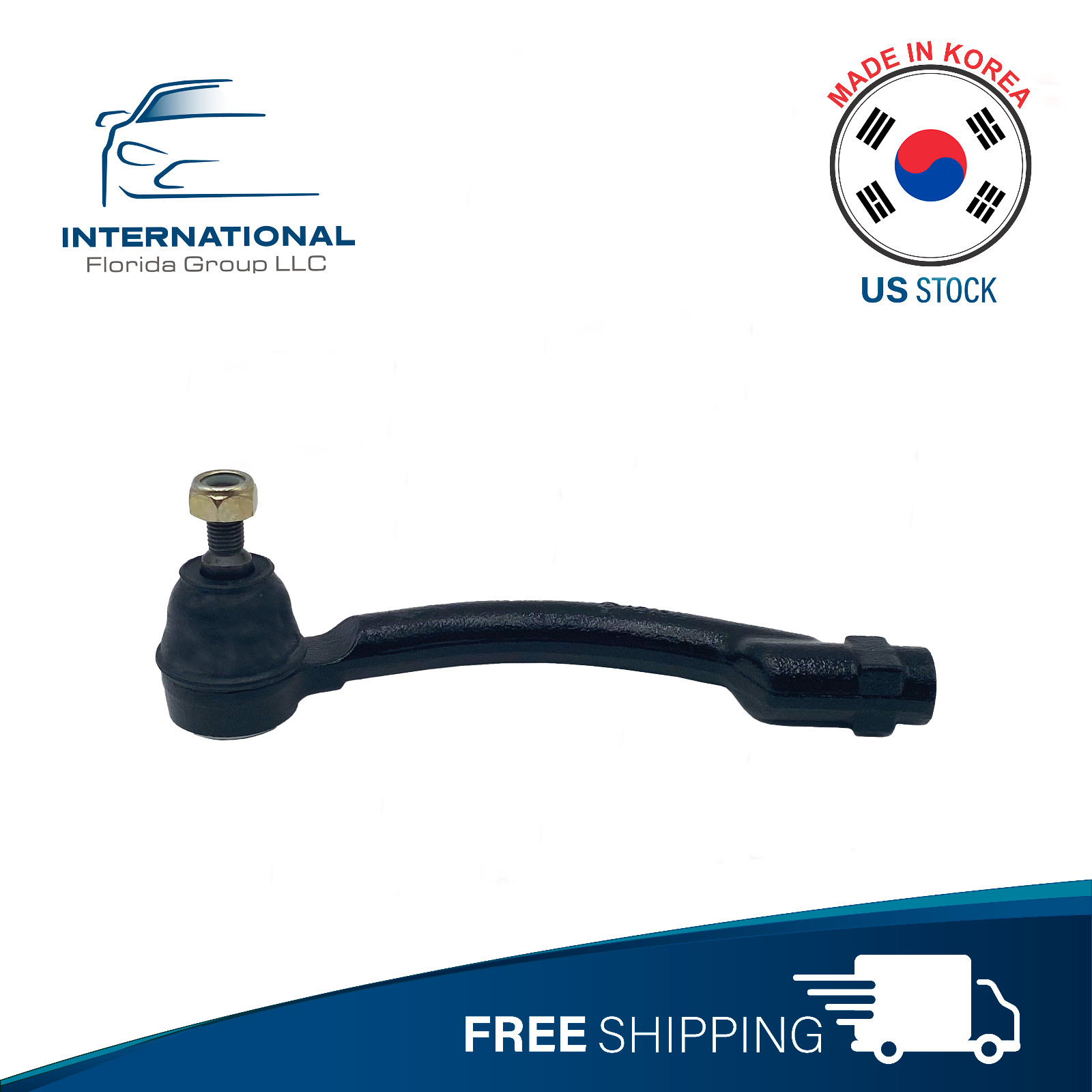 1 Pc ⭐KOREA⭐(LH) Outer Tie Rod Ends 14-18 KIA FORTE SEDAN & COUPE