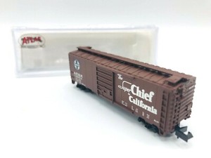 Atlas N Scale 40 Box Car Santa Fe Super Chief California Atsf Ebay
