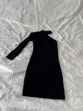 Seek The Label Dress Women’s Xs Black  Bodycon Mini 337