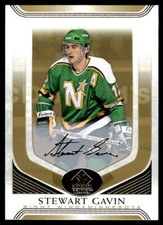Stewart Gavin Gold Script 2020-21 SP Signature Edition Legends #266 NHL Card