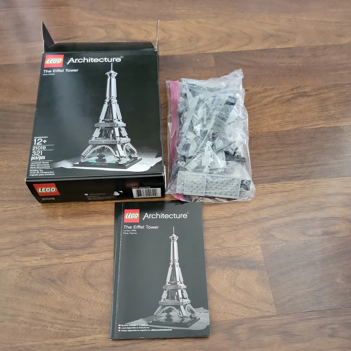 LEGO LEGO ARCHITECTURE: The Eiffel Tower (21019) 5702014973206