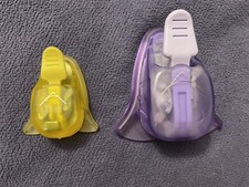 EK Success Scrapbook Paper Corner Purple Yellow Rounded Punch Arts  Crafts Lot