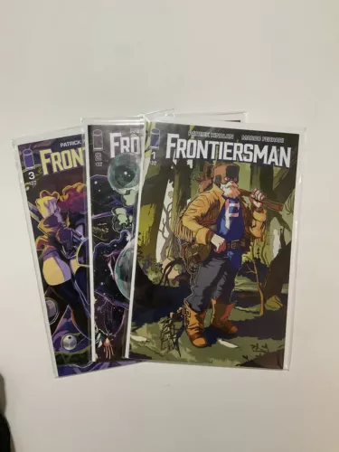 Frontiersman 1 2 3 Lot Run Set Near Mint Nm Image