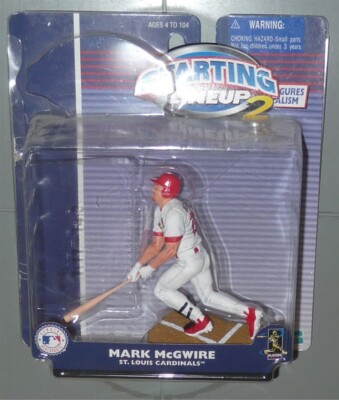 MARK MCGWIRE St. Louis Cardinals MLB 2000 Hasbro Starting Lineup 2 OPEN PACKAGE
