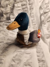 Ty Jake the Mallard Duck Plush Toy 1998 Retired
