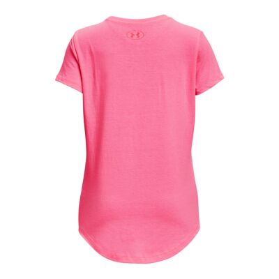 Under Armour レディース 半袖Tシャツ ピンク Sサイズ Under Armour UA Girls Graphic Short Sleeve Tee T Shirt Top USA