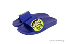 Versace Mens Gomma St. Medusa Smile Pool Slides Sandals