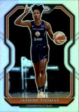 Jasmine Thomas 2021 Panini Prizm WNBA Silver Parallel Card #27