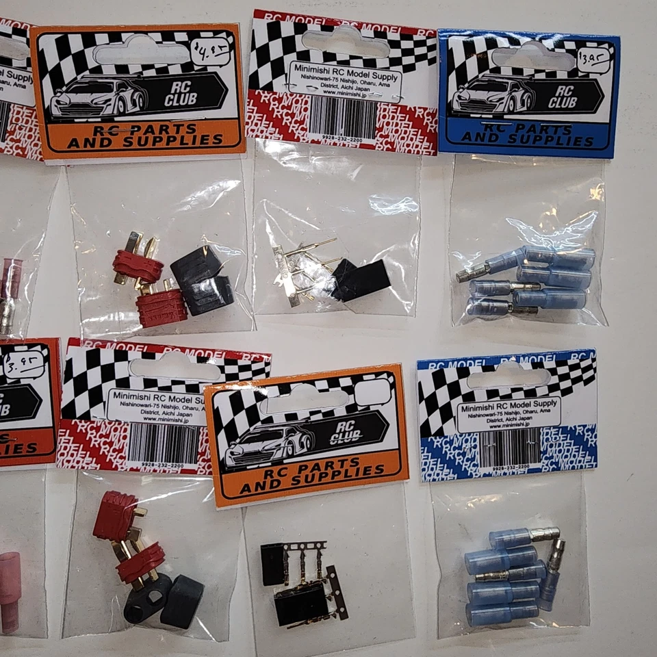 Massive asst RC wire connectors DEANs TRAXXAS EC3 EC5 XT60 XT90 Servo Bullet. - Image 4 of 4