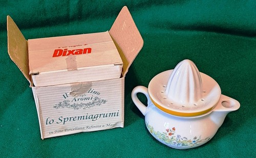 Dixan gadget pubblicitario “il giardino degli aromi” - Spremiagrumi - ceramica