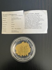 The Accession Of Hm Queen Elizabeth II 1952 to 2012 Medal 06417