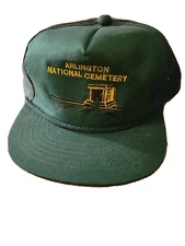 Youngan Vintage snapback Hat Arlington National Cemetery