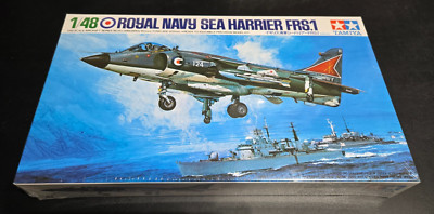 Tamiya 1/48 Royal Navy Sea Harrier FRS.1 61026 SEALED! NEW IN BOX!