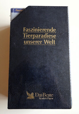 Faszinierende Tierparadiese unserer Welt (VHS 3ér Box) - NEU/OVP (1996)