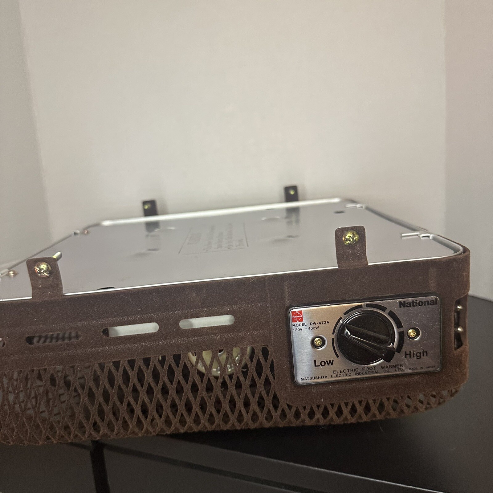 Japan National Electric Kotatsu Foot Warmer Heater Unit DW-473A New (Untested)