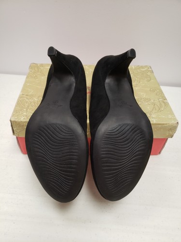 American Rag Womens Felix Fabric Round Toe Classic Pumps Black Microfiber 6 M - 第 4/8 張圖片