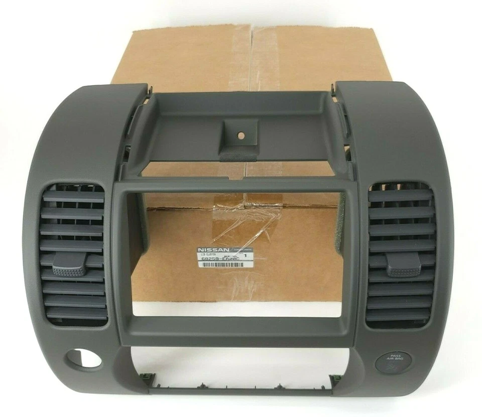 Panel de ajuste superior de consola central de tablero genuino OEM Nissan 68259-EA00C 05-14 Xterra Foto 2 de 4
