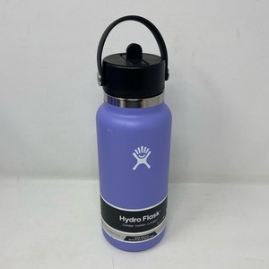 Hydro Flask 32oz Wide Mouth w/ Flex Straw Cap - Lupine Purple