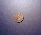 Choice AU 1909-S Indian Head Cent