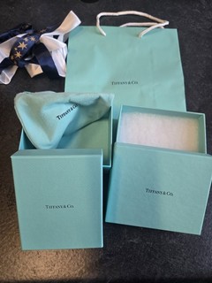 Tiffany & Co Jewelry Packaging LOT Gift Bag Gift Boxes Large Drawstring Pouch