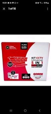 CCTV Kit Universal 5 IN 1 1080P Full HD Home Security Camera 4 Channel 4 Cam Set
