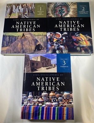 U*X*L Encyclopedia of Native American Tribes 1-5 Volumes Ex Library