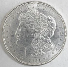 1921-P Morgan Silver Dollar $1 Circulated Final Year 90% Silver Raw