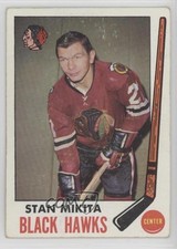 1969-70 Topps Stan Mikita #76 HOF e0v