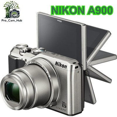 Nikon COOLPIX A900 Digital Camera 20MP 35x Optical Zoom WiFi Bluetooth 4K Video