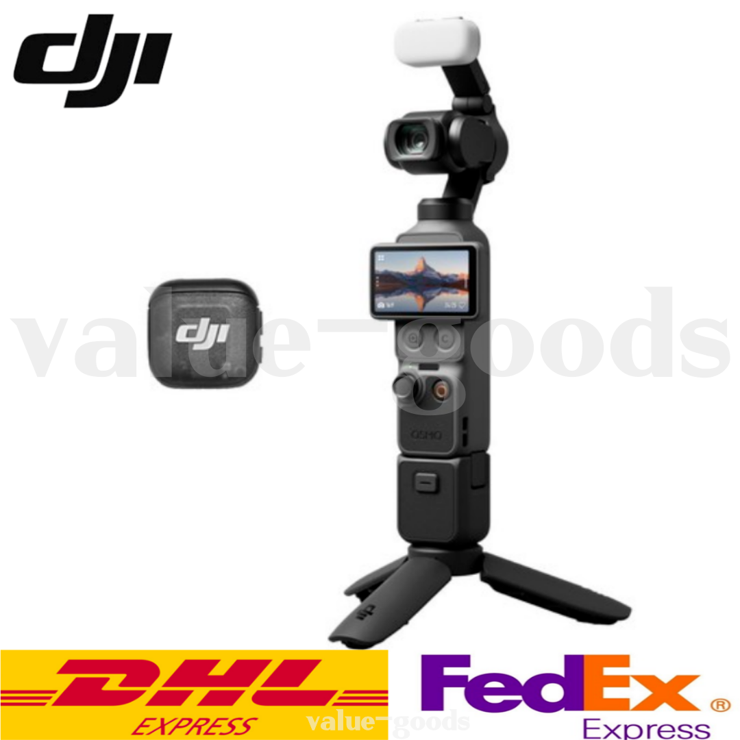 NEW] DJI Osmo Pocket 4 Creator Combo 4K Gimbal Action Camera
