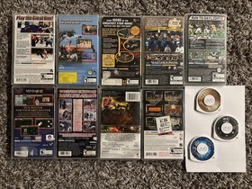 CHEAP RETRO 🔥 Playstation Portable PSP Video Game & Movie Lot 🔥 TESTED 🔥 READ