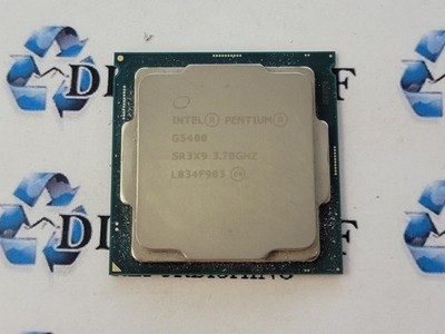 INTEL Pentium G5400 SR3X9 3.70 GHz 4 MB SmartCache 58 W SKU 15447