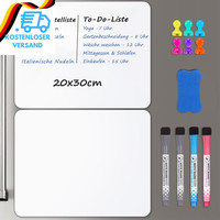 A4 Whiteboard Folie Magnetisch, 2 StüCk Magnettafel KüHlschrank, Flexibler Magne