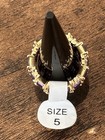 Full Hearts Of Love - RG14132 - Amethyst- Gold - Bomb Party - Size 5 Ring — photo 3