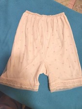 Embroidered Nylon Pantaloons/ Small Vintage