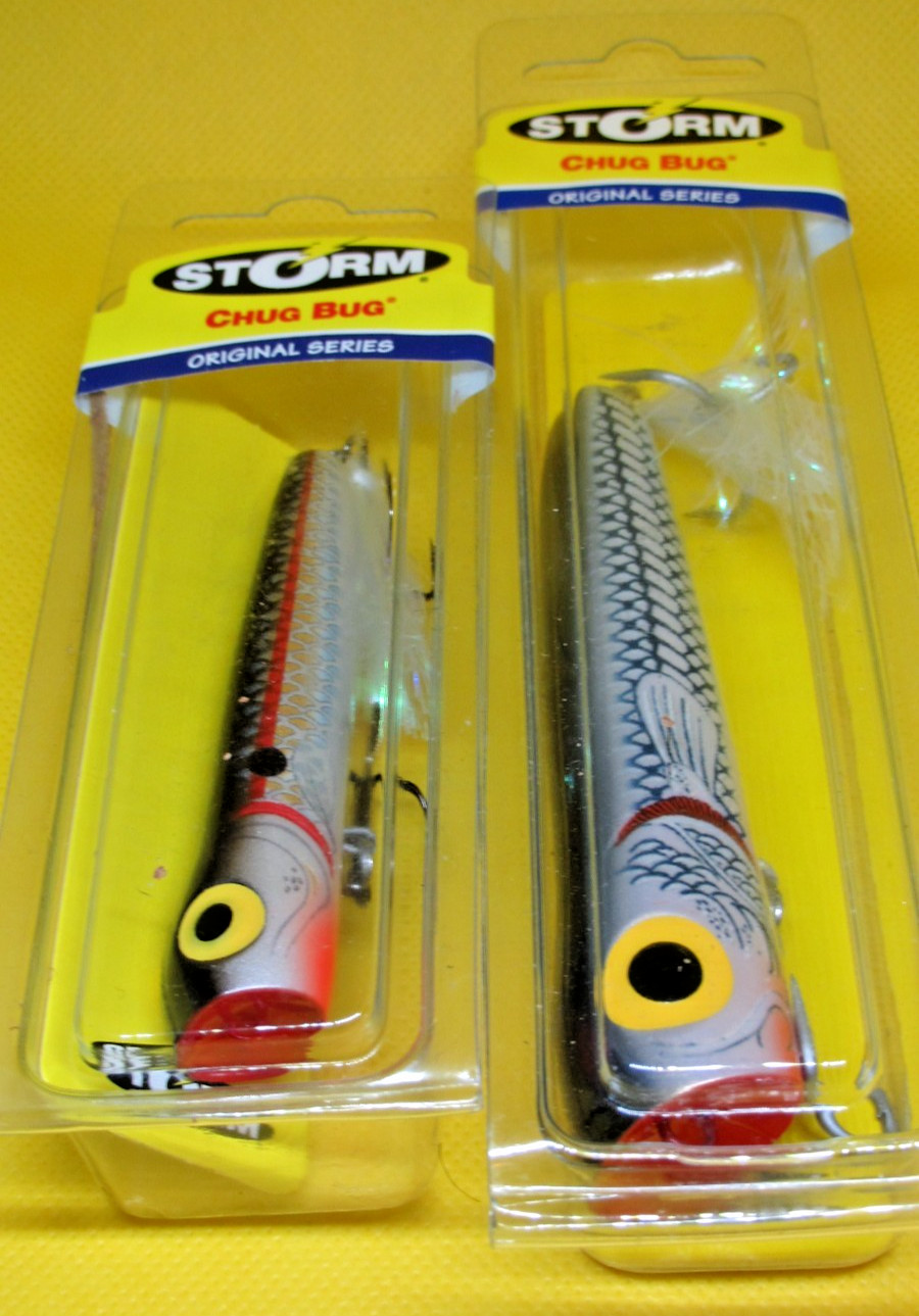 2 New In Box Storm Original Series Chug Bug CB08 & S11(Saltwater) Topwater Lures - Image 2