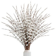 10 Pcs 29.5    Long Artificial Jasmine Flowers Tall Fake Flower Bouquet Faux J...