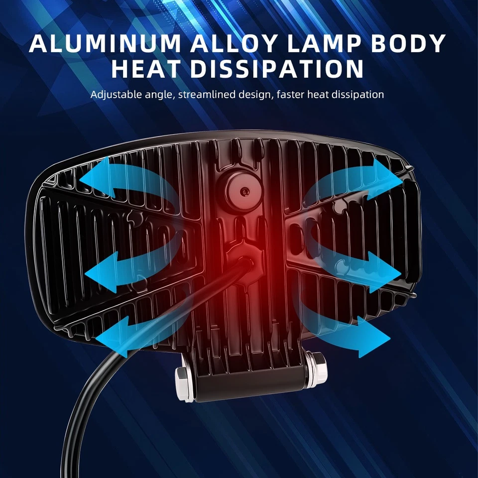 Off Road Motorcycle LED Headlight Spotlight for ATV Truck For Tractor Vehicles - Image 4 of 4